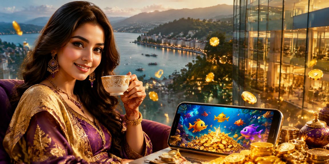 রাঙামাটিতে ফিশিং গেম খেলছেন একজন ব্যবহারকারী 3444 প্ল্যাটফর্মে